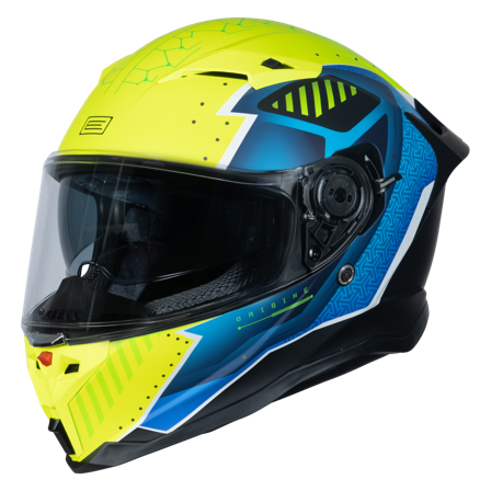 Klapphelm Origine Force Bunker Fluo Gelb/Matt Schwarz S
