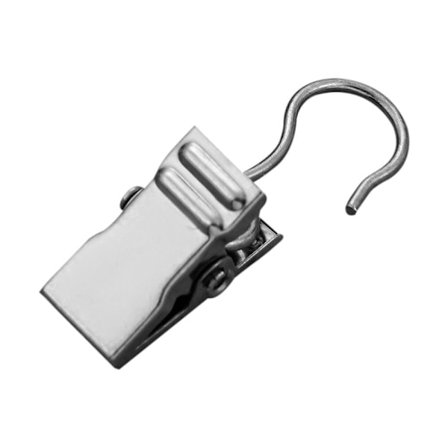 50 kpl / set verhokiinnikkeet ikkuna verhokoukkupidikkeet GUN BLACK 2