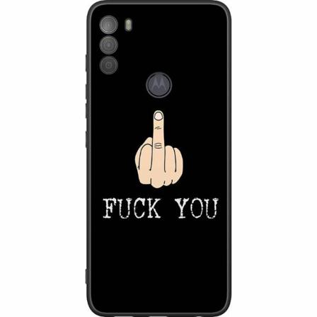 Motorola Moto G50 Svart Skal Fuck You