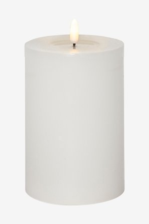 Jotex - Flamme Flow Big 17,5 Cm Hvit - Blocklight - Kjøp LED-lys hos Jotex