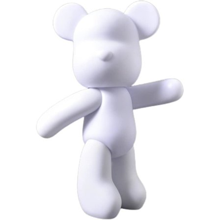 DIY flydende maleri bamse, voldelig bamse, malingssæt