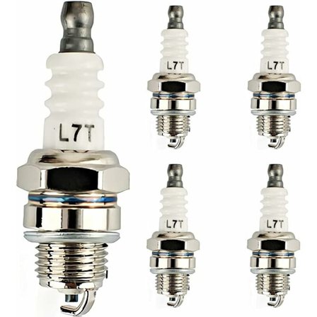 Tennpluggdeler L7T Motorsag Gressklipper Småmotor Tilbehørsdeler Kompatible Erstatning Tennplugger for Buskryddere og Motorsager Erstatter