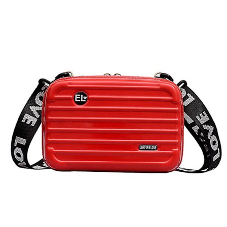 Ny Hot Dame hård skal makeup taske Mini kuffert form messenger taske Skuldertaske