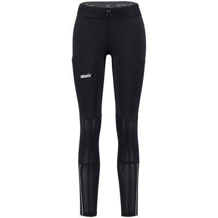 Swix Women's Carbon Mesh Tights Women workout trousers Black XL