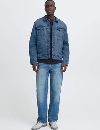 Blend Bhnaril Denim Jacket Noos - Blue - XXXL