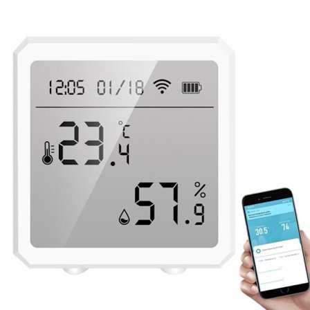 WiFi-termometer og hygrometer med APP for smarte hjem