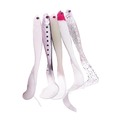 20-pack Jiggar Medium Long Tail 120 mm