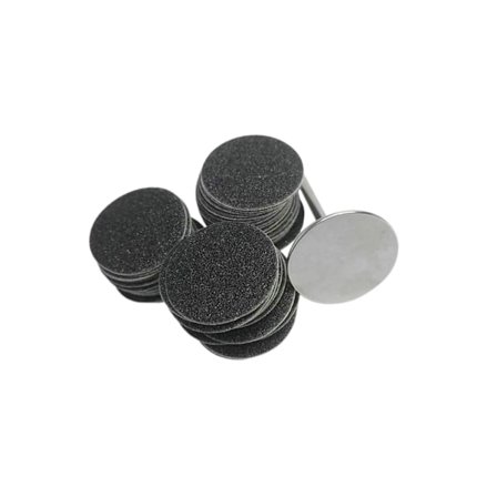 1/2/3/5 Ersättningsdynor för elektrisk fotfil Effektiv och