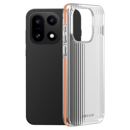 SKALO OnePlus 15 LEREACH TOC Series Skal - Transparent