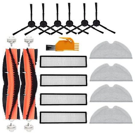 Dreame D9 D9 Max L10 Pro Støvsuger, Hovedbørster, Sidebørster, Filter, Klude Støvsuger Tilbehør (FMY)