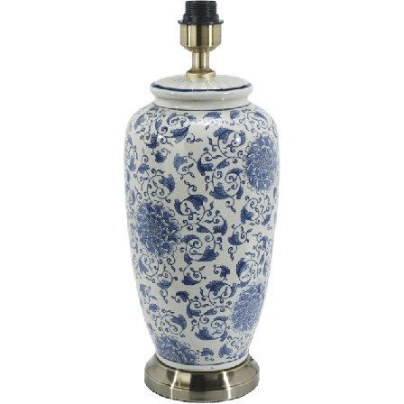 PR Home Li Jing Lampfot 20 cm Lampor Vit