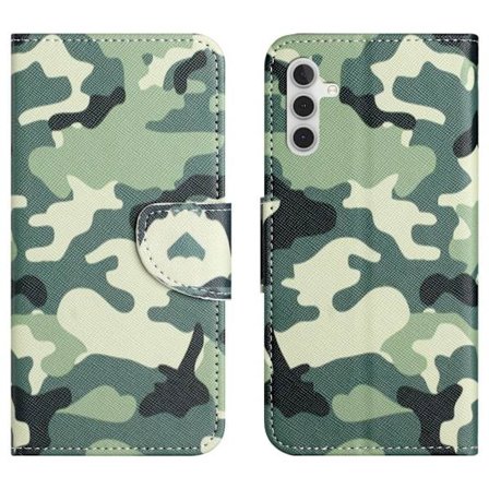 Wonderland Samsung Galaxy A15 L pp kotelo - Camouflage Green