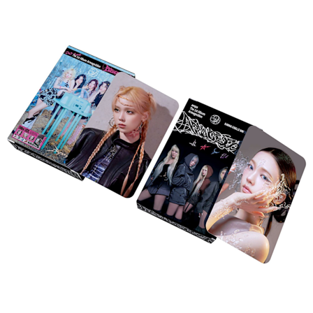 55 aespa album Lomo kort Supernova Liu Zhimin perifere postkort samlekort