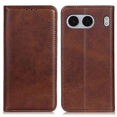 Kompatibel med OnePlus Nord 4 Deksel Splittet Lær Flip Lommebok Telefondeksel [DB]