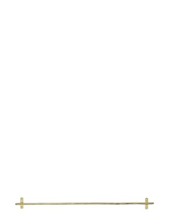 house doctor Håndklædeholder, Hdwelo, Børstet Messing Finish - Gold - ONE SIZE