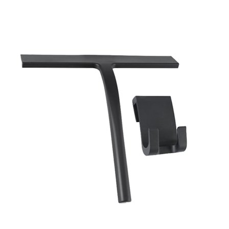 Rostfritt stål silikankärna duschskrapa glasrengöringsverktyg