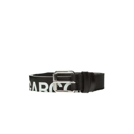 Comme des Garçons, Belt with logo Zwart, Heren, Maat:S,print