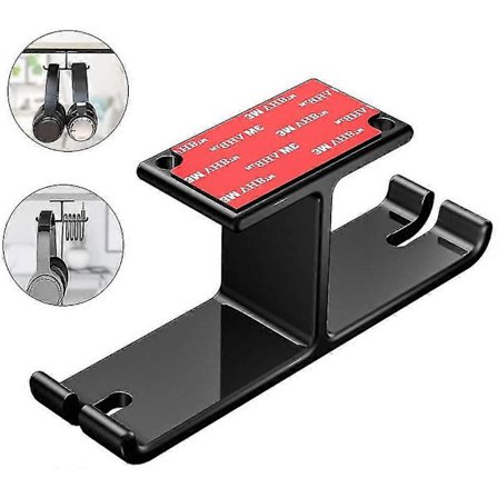 Hörlursställ Universal Aluminium Hörlurshållare Svart