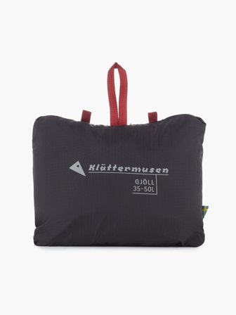 Klättermusen Gjöll Rain Cover 35-50L - Raven - One Size