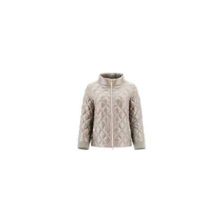 Herno Bomber Jacket , Beige , Dames , Maat: L