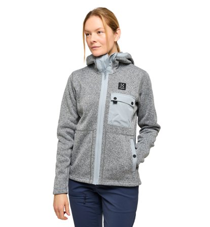 Haglöfs Hede Mid Hood Women Concrete - Dame - S
