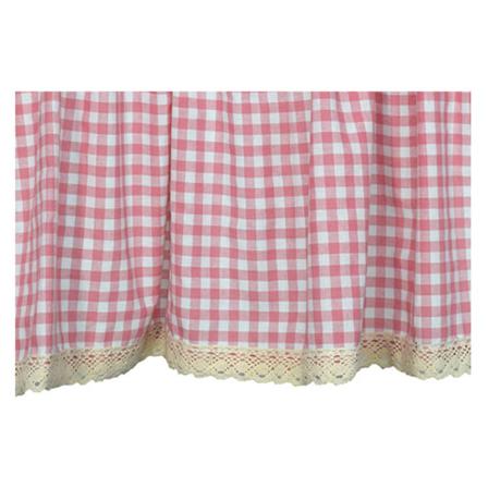 Korta Gardinpaneler Som Delar Köksgardiner Pink 74*91cm