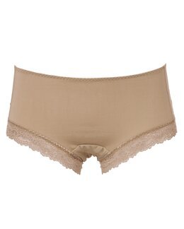Inkontinens Midi Lace trosa 80 ml Beige - 52/54 - Wundies