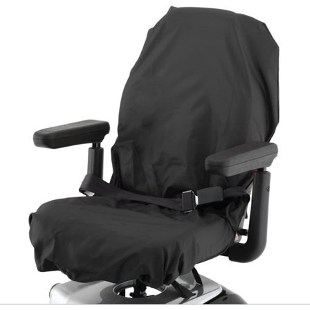 Scootmobiel Sædebeskyttelse - Vandtæt - Professionel vandtæt - Til elektriske kørestole - Vindtæt - Genanvendelig - Mobilitet