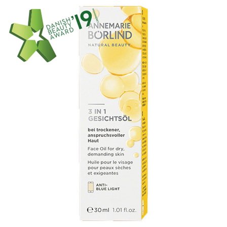 ANNEMARIE BÖRLIND 3-in-1 Facial Oil for dry, demanding skin 30 ml, Skincare, Ansigtspleje, Ansigtsolie
