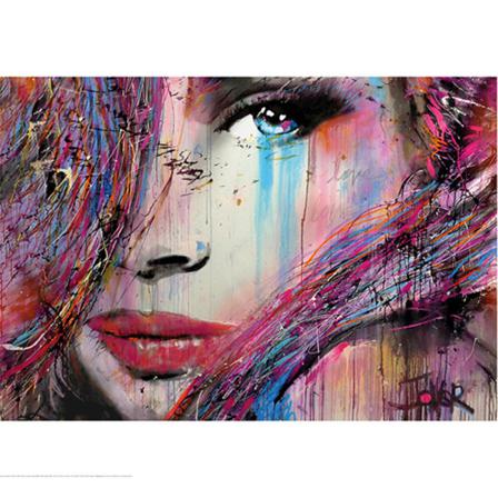 Loui Jover Shore Ii Affisch 80cm X 60cm Flerfärgad