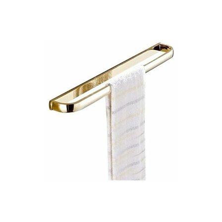 Antik mässingshandduksring, badrum retro rund handdukshållare, väggmonterad badhanddukshållare, badrumstillbehör, klassisk gammal vågmönsterbas