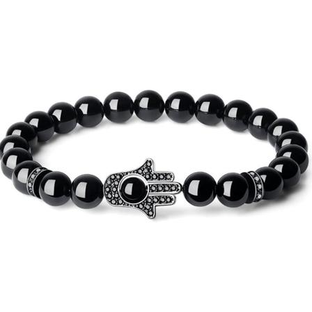 Naturstens mikrouppsättning koppararmband (stil 2)