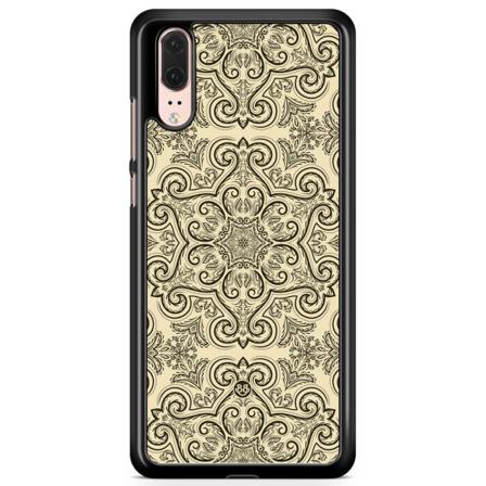 Bjornberry Skal Huawei P20 - Beige Retromönster