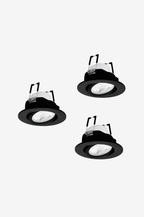 EGLO - Spotlight Saliceto-Z Black - Sort - Spotlights - Fra Homeroom