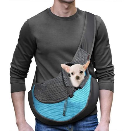 Bæresele til kæledyrshunde, åndbar mesh, rejse sikker bæresele til hunde og katte