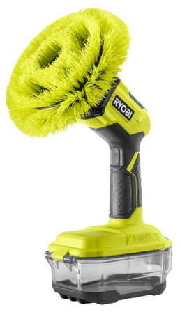 Ryobi R18CPS-0 Rengöringsborste utan batteri och laddare, Trädgårdsmaskiner
