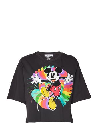 Onldisney Party 2/4 T-Shirt Nn T-shirt Top Sort ONLY
