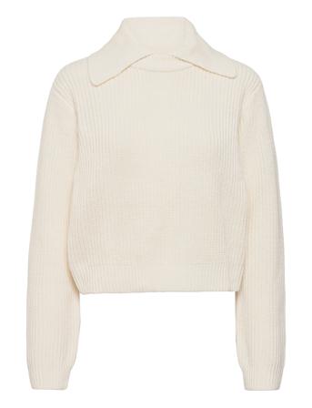 Enblanca Ls O-N Knit 5250 White Envii