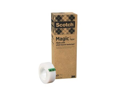 Scotch Magic tejp genomskinlig 19mm x 33m 9/fp - Lyreco - Kontorsmaterial > Tejp lim och häftmassa > Tejp - Dokument