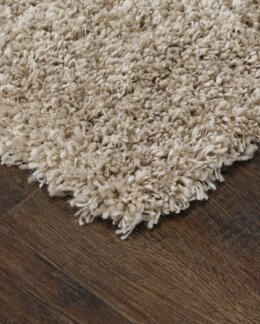 Ryamatta enfärgad Alaska Beige - 160x230 cm - KM Carpets
