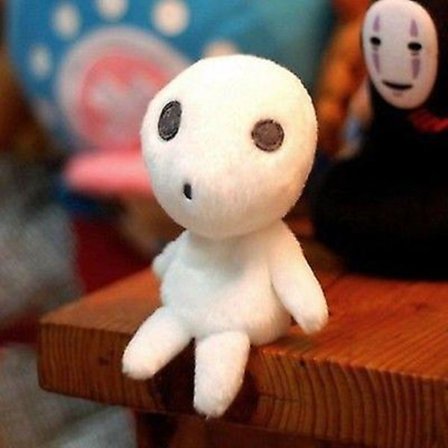 Ghibli Prinsesse Mononoke Kodama Plys Træånd Toy