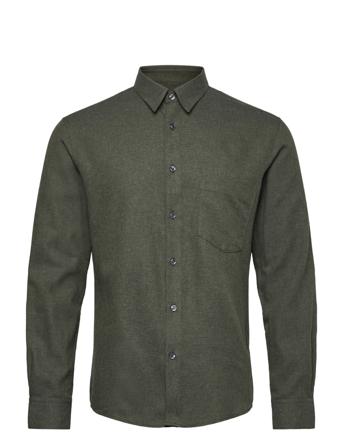 Flamel Sune Shirt Skjorte Casual Grøn Mads Nørgaard