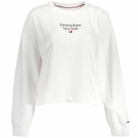 Sweatshirts Tommy Hilfiger Tommy Jeans Sweatshirt Vit 173 - 177 cm/L