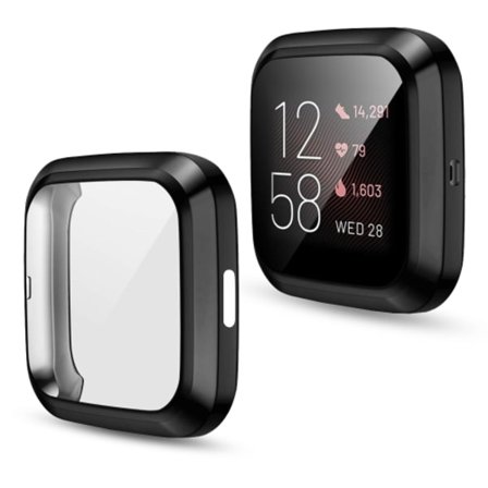 För Fitbit versa 2 Plating TPU All-inclusive Protective Shell