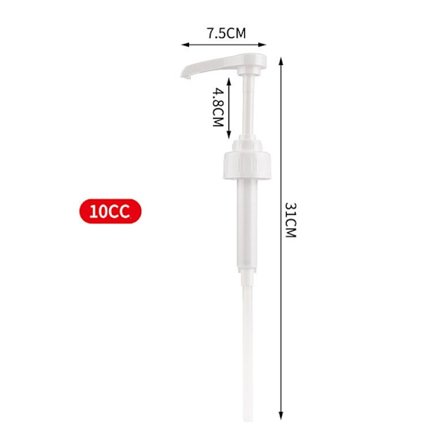 1100ml Kaffesirup Dispenser Multi-Function Honning Sauce Ketchu