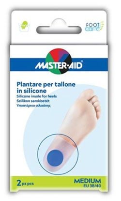 Master Aid Plantare Per Tallone Silicone Medium 2 Pezzi