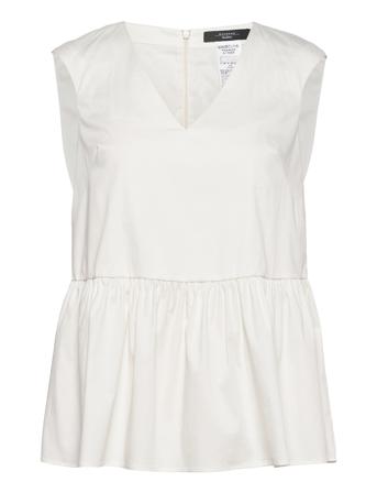 Nebbie Bluse Ermeløs Hvit Weekend Max Mara