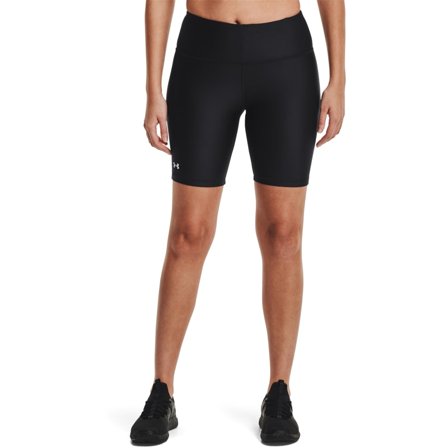 Under Armour Women's HG Armour Bike Short Women workout shorts Black L
