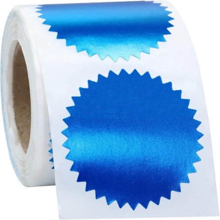 Embossing Stickers Etikett 500 stk