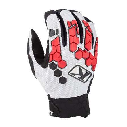 Klim Dakar Crosshandskar Vit/Svart M